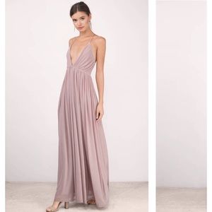 Tobi “Jamee Mauve Maxi” Dress